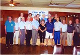 Class of &#39;58 55th reunion, L-R: Front: Jim Zweifel, Norman Crouch, William Escher, Armin Daubert, Roger Dooley, Gloria Lehnherr, Fritz Graber, Gene Flesher, George Hoffman, John Ponyicsanyi, Ernest Gempeler.  On stage, rear: Darlene Lutze, Kathleen Grunder, Nancy Root, Anna Marie Marty, Janet Kehm, Virginia Studer. 68  Class of &#39;58 60th reunion. L-R: Front: Gloria Lehnherr, Jan